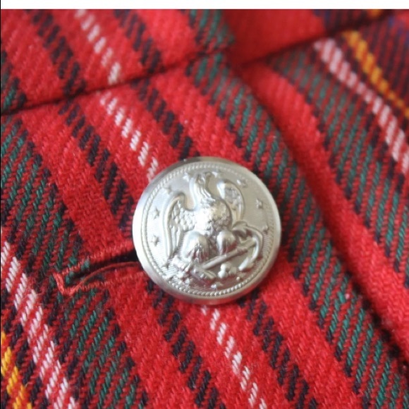 Streetstyle Vintage Plaid Button Front Maxi Skirt - Picture 6 of 7